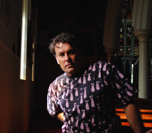 Load image into Gallery viewer, FLYING FOX FRUIT BAT UNISEX T-SHIRT in Dark Adaptation