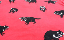 Load image into Gallery viewer, CLASSIC 80’s CUT UNISEX T-SHIRT Tasmanian Devil in Mars Red