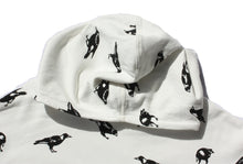 Load image into Gallery viewer, ADULT MAGPIE UNISEX HOODIE in White