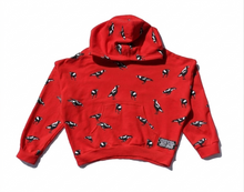 Load image into Gallery viewer, ADULT MAGPIE UNISEX HOODIE in Primary Red