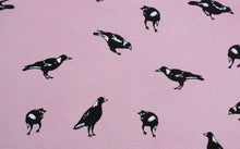 Load image into Gallery viewer, AUSTRALIAN MAGPIE UNISEX T-SHIRT in Mimi Pink
